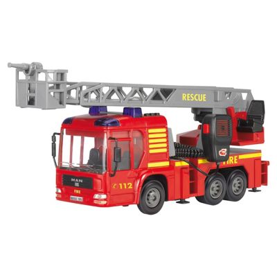 Dickie Toys Light and Sound Sos Fire Engine Vehicle (With Working Pump), 203716000000