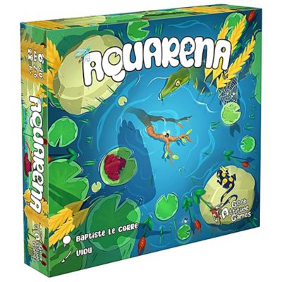 Luma Imports Aquarena - Board Game, Kids & Family, 2-6 Players, 30 Mins, Ages 8+, AQU01-EN -  GAGAQU01EN