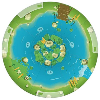Image showing  Aquarena Family Board Game, 2-6 Players, For Ages 8+