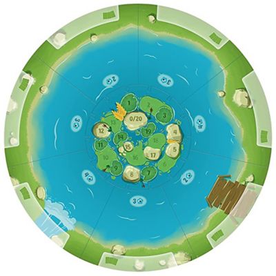 Image showing  Aquarena Family Board Game, 2-6 Players, For Ages 8+