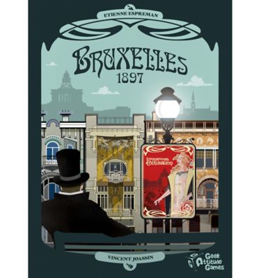 Image showing  Bruxelles 1897 Strategy Board Game, 2-4 Players, For Ages 10+