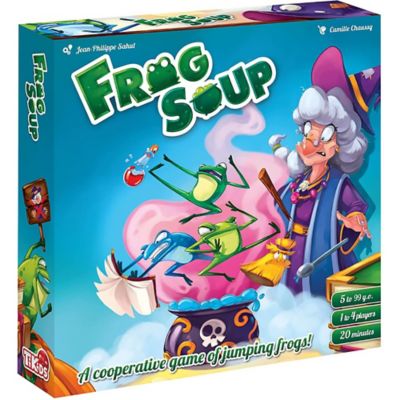 Luma Imports Frog Soup - Cooperative Game, Kids & Family, Ages 5+, 1-4 Players, TIKENSO1