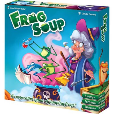 Image showing 7 th Luma Imports Frog Soup Cooperative Family Game, 1-4 Players, For Ages 5+
