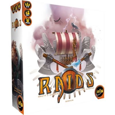 IELLO Raids - Iello Strategic Timing Board Game, Family, IEL1514