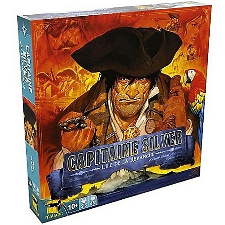 Asmodee Treasure Island: Captain Silver - Revenge Island Expansion - Board Game, TRI02