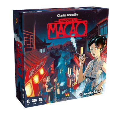 Ankama Shadows of Macao Strategy Board Game, 2-4 Players, For Ages 10+