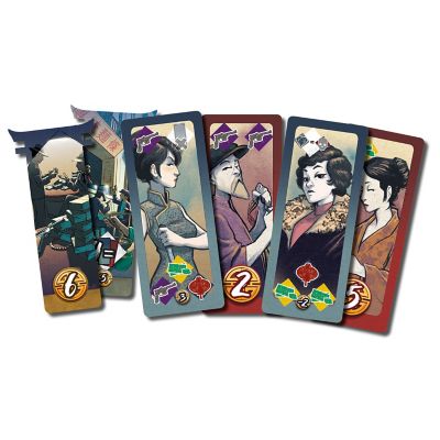 Image showing  Shadows of Macao Strategy Board Game, 2-4 Players, For Ages 10+