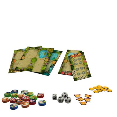 Ankama Kingdom Run Family Board Game, 2-4 Players, For Ages 7+