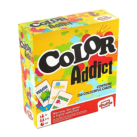 Shuffle Color Addict Family Card Game, SHU4117