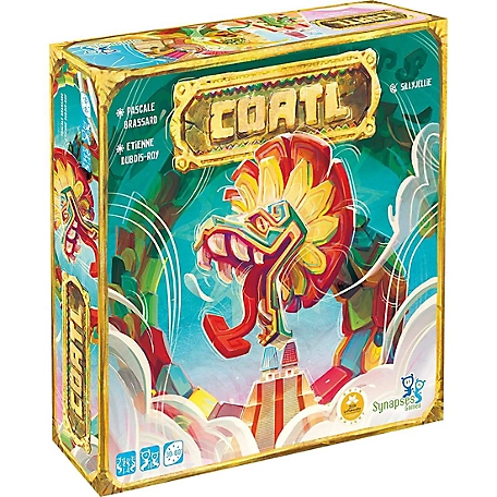 Luma Imports Coatl - Aztec Strategy Board Game, Synapses Games, Ages 10+, 1-4 Players, 30-60 Min, COA01ENFR
