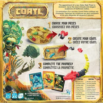 Image showing  Coatl Aztec Strategy Board Game, 1-4 Players, For Ages 10+