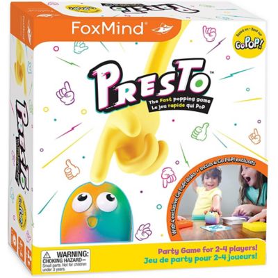 FoxMind Games Go Pop! Presto - Popping Family Party Game, GPPRES-BIL