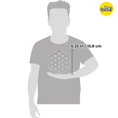 Image showing  Go Pop! Hexo The Original Popping Game 3-in-1 Fidget Toy