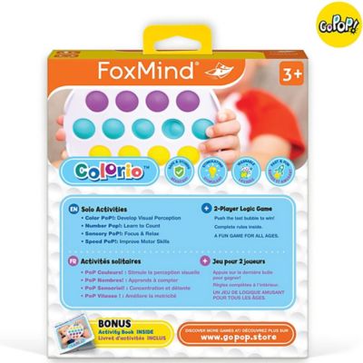 Image showing  Go Pop! Colorio Push Pop Scensory Fidget Toy