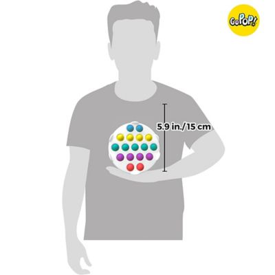 Image showing  Go Pop! Colorio Push Pop Scensory Fidget Toy