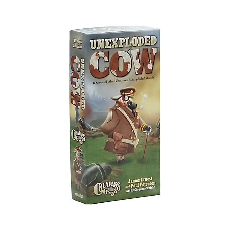 Cheapass Games Unexploded Cow Card Game - a Game of Mad Cows and Unexploded Bombs, CAG 201