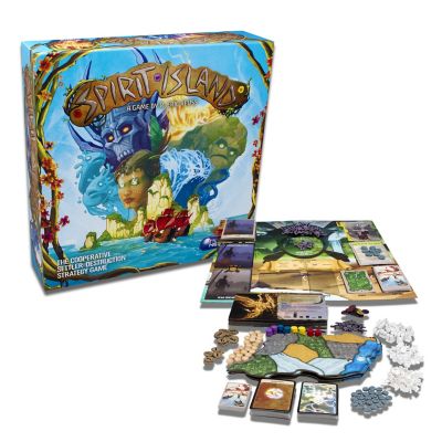Image showing  Spirit Island Cooperative Board Game, 1-4 Players, For Ages 13+