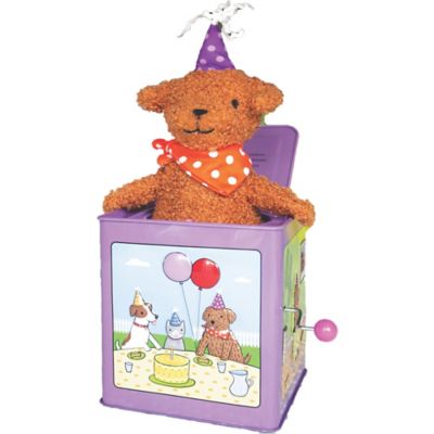 Image showing  Birthday Puppy Jack in the Box Toy, 966