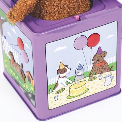 Image showing  Birthday Puppy Jack in the Box Toy, 966