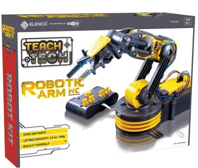 TEACH TECH Robotic Arm Wire Controlled Robotic Arm Kit, TTR-535