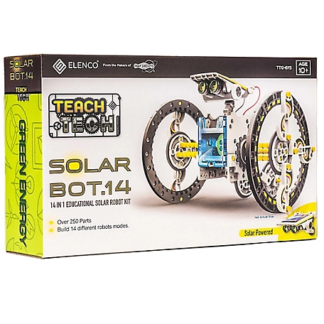 TEACH TECH "SolarBot.14", Transforming Solar Robot Kit