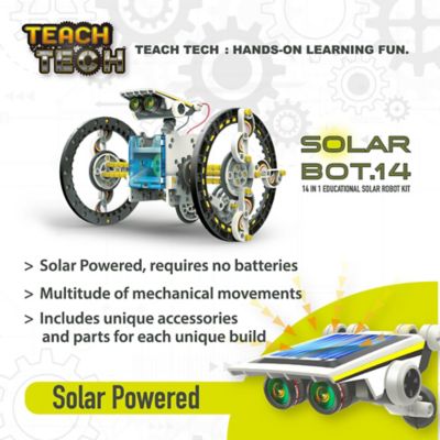 Image showing  SolarBot.14 Transforming Solar Robot Kit