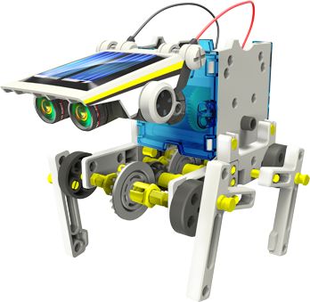 Image showing 8 th TEACH TECH SolarBot.14 Transforming Solar Robot Kit