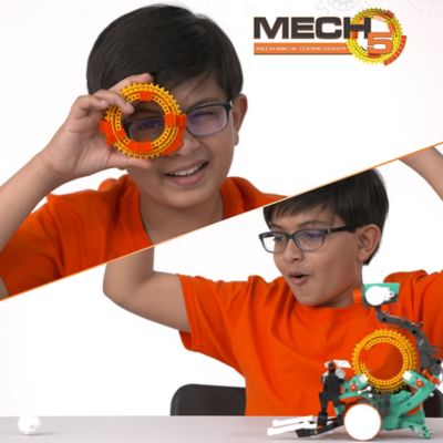 Image showing  Mech 5, Mechanical Coding Robot Kit
