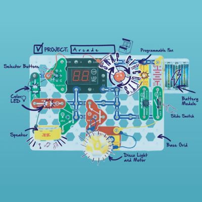 Image showing  Snap Circuits Arcade, Electronics Exploration Kit