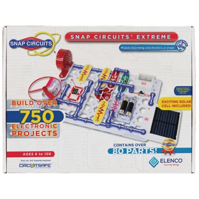 Elenco Snap Circuits Extreme SC-750 Electronics Exploration Kit Over 750 Projects