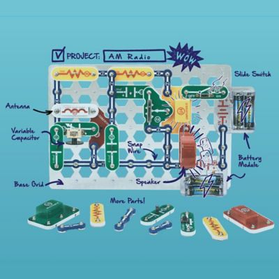 Image showing  Snap Circuits Building Game, 60+ pc.