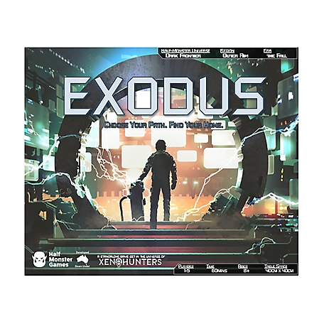 Half-Monster Games Exodus: Choose Your Own Adventure Card Game - Xenohunters Universe, EXP-008-01