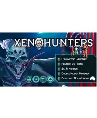 Image showing  Xenohunters Beyond the Outer Rim Sci-Fi Horror Game, 2-8 Players, For Ages 12+