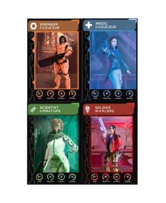 Image showing  Xenohunters Beyond the Outer Rim Sci-Fi Horror Game, 2-8 Players, For Ages 12+