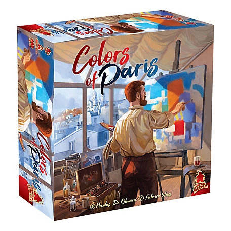 Super Meeple Colors of Paris -Strategy Board Game, SMPCP01