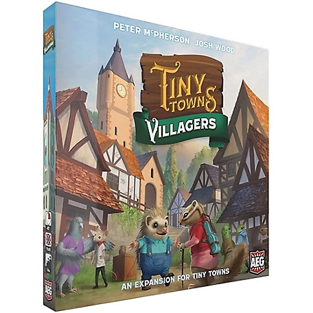 AEG Tiny Towns: Villagers Expansion - Strategytown Building Board Game, AEG7073