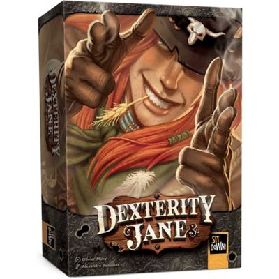 Dexterity Jane - Puzzle & Dexterity Family Game, Sit Down!, Ages 8+, 2-9 Players, 20 Min - Luma Imports LUMSDO07