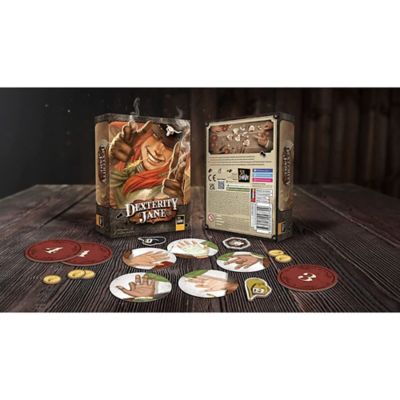 Image showing  Dexterity Jane - Puzzle & Dexterity Family Game, Sit Down!, Ages 8+, 2-9 Players, 20 Min, LUMSDO07