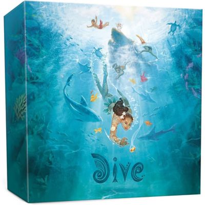 Luma Imports Dive - Aquatic Board Game, Sit Down! Family Game, Ages 8+, 1-4 Players, 30 Min, LUMSDO03