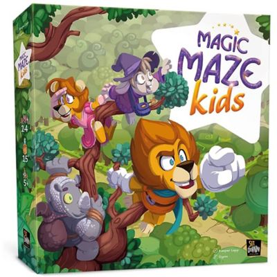 Luma Imports Magic Maze Kids - Forest Magic Cooperative Game, Sit Down!, LUMSDO02