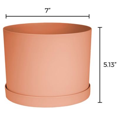 Image showing  Mathers Planter with Saucer Tray 6 in., MAT0647