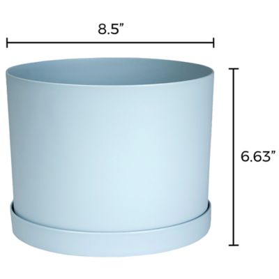 Image showing  Mathers Planter with Saucer Tray 8 in., MAT0837