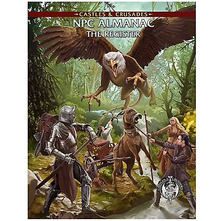 Troll Lord Games NPC Almanac:The Register - Castles & Crusades, Hardcover, TLG8527