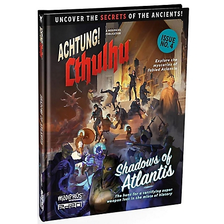 Impressions Achtung! Cthulhu: Shadows of Atlantis 2D20 Edition - Expansion Hardcover RPG Book, MUH051747