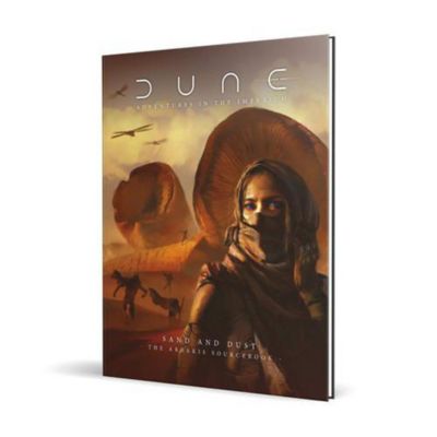 Modiphius Dune: Sand and Dust - Adventures in the Imperium - RPG Hardcover Sourcebook - 156 Pages, MUH052176