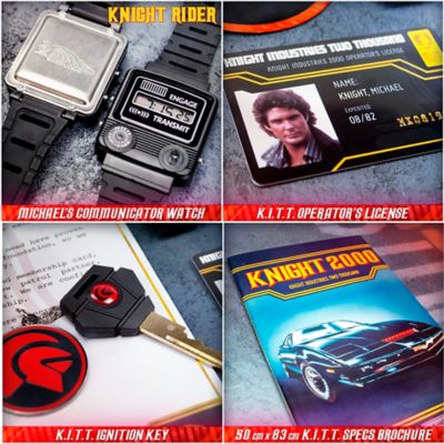 Image showing  Knight Rider - F.L.A.G Agent Collectable Kit - Memorabilia Tin Kit, DCKITT01