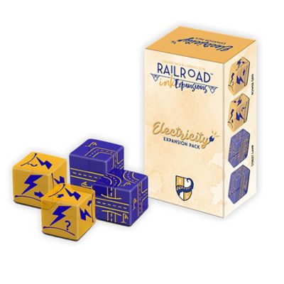 Image showing  Railroad Ink: Electricity Expansion Pack - for Railroad Ink Or Railroad Ink Challenge Core Games, HG052