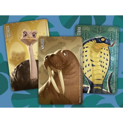 Image showing  Similo: Wild Animals - Cooperative Deduction Card Game, Horrible Guild, HG047