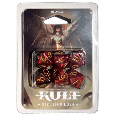 Impressions Kult: Divinity Lost: Dice Set (Inferno Edition) - 6 pc. Dice Set, MUH052420