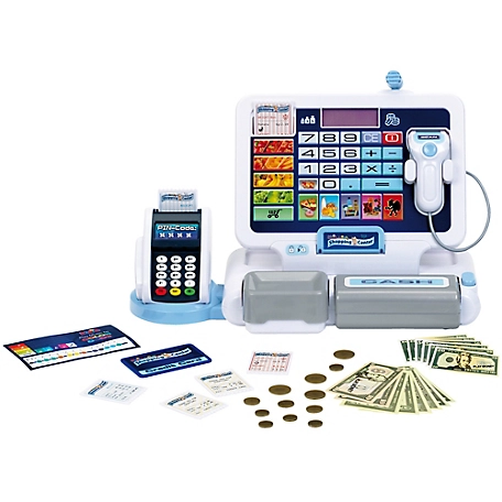 Theo Klein Shopping Center: Tablet & Cash Register Station, Kids Pretend Play, Ages 3+, 9331